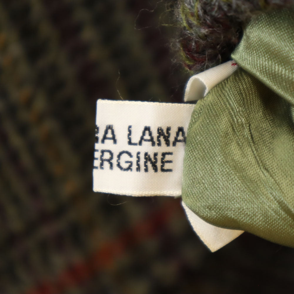 Dunhill ダンヒル 80s ヴィンテージ イタリア製 ウールブレンド 総柄 ショールカラー ブルゾン XS メンズ