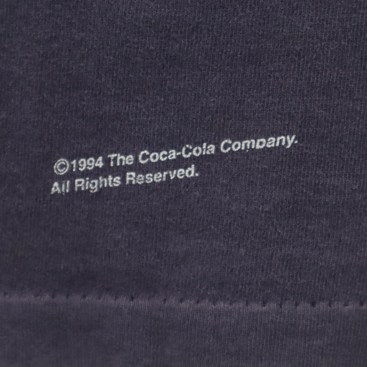 Coke コーク 90s USA製 オールド しろくま 半袖 Tシャツ M ネイビー シングルステッチ メンズ