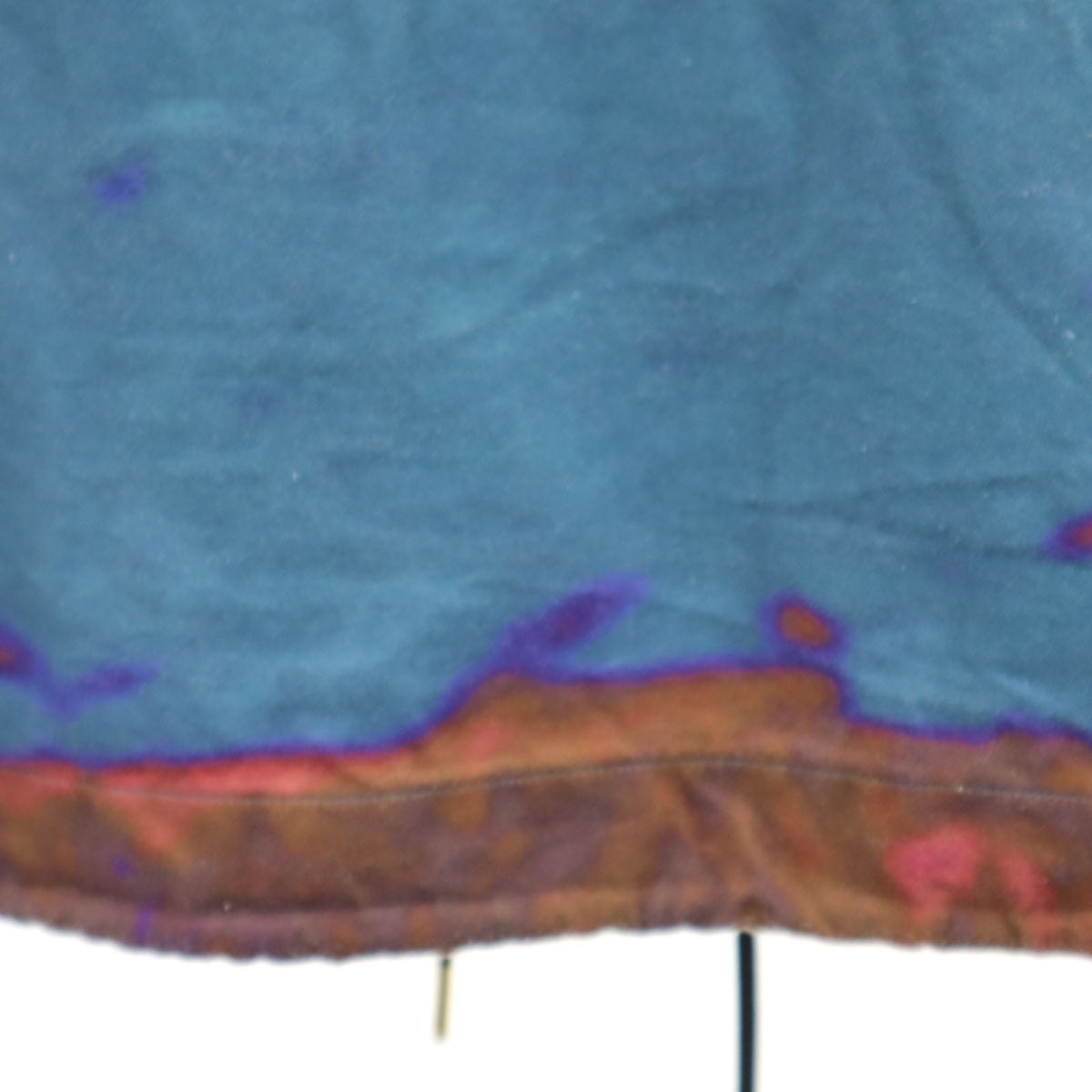 Paul Smith ポールスミス 日本製 総柄 半袖 ジップアップ シャツ L ブルー系 メンズ