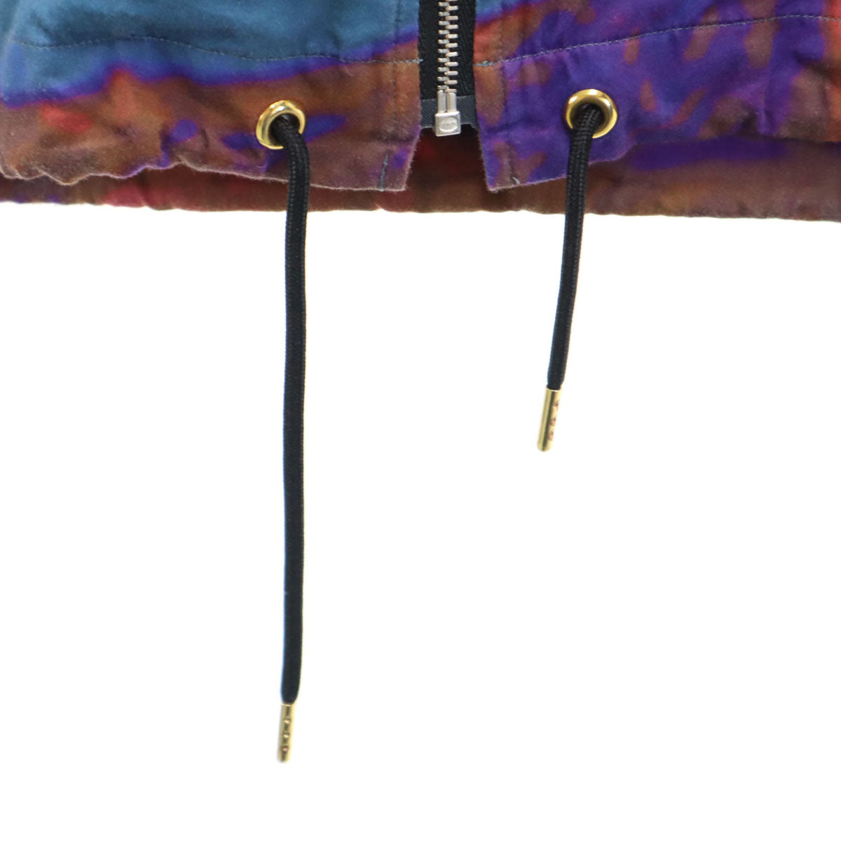 Paul Smith ポールスミス 日本製 総柄 半袖 ジップアップ シャツ L ブルー系 メンズ