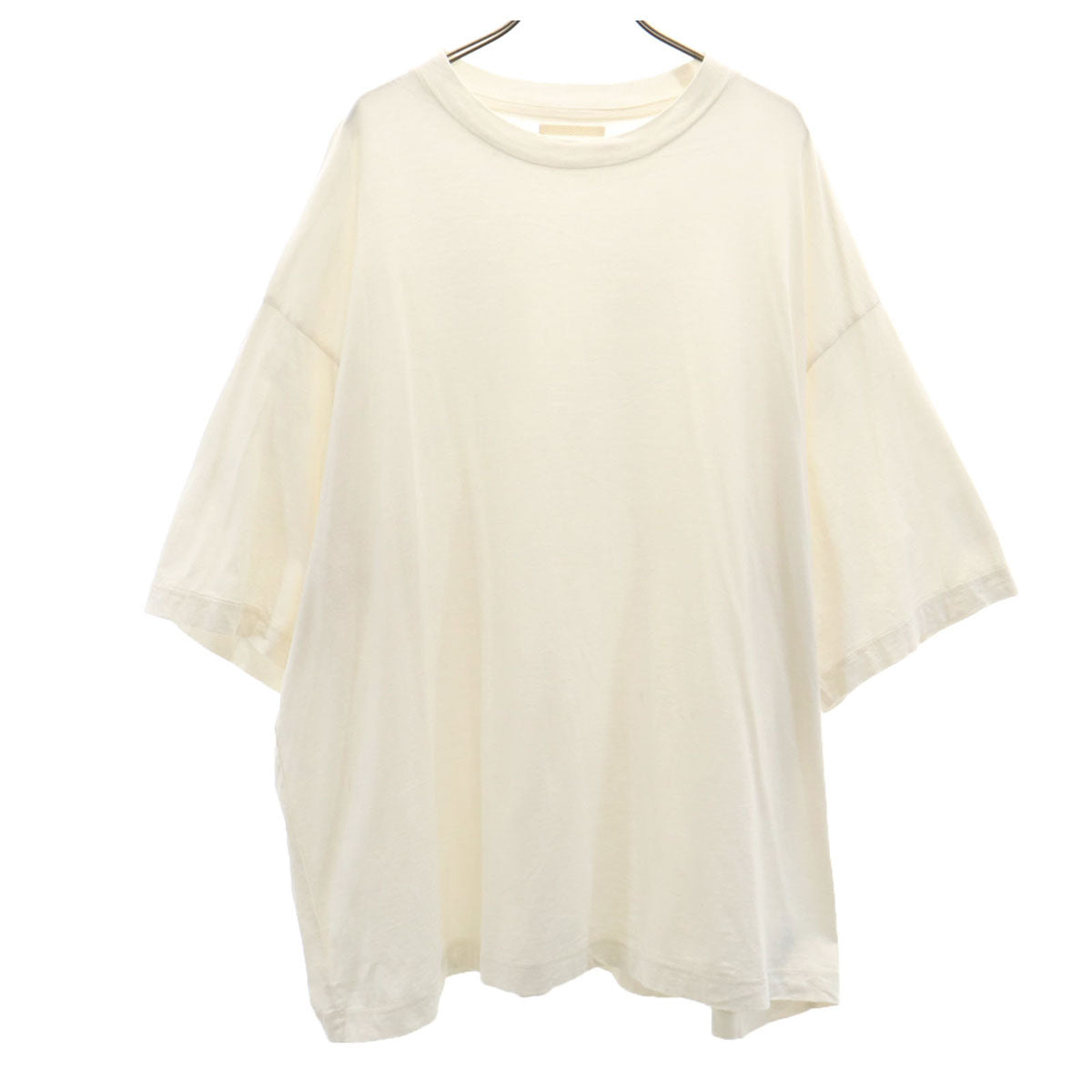 blurhms ブラームス 半袖 Tシャツ アイボリー 無地 メンズ