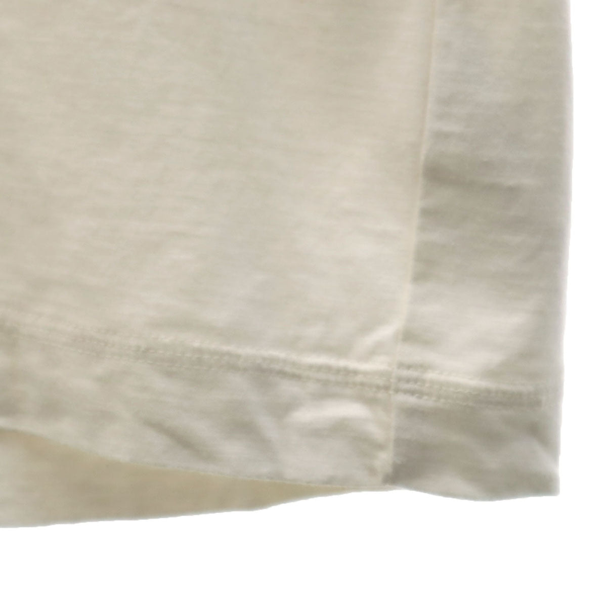 blurhms ブラームス 半袖 Tシャツ アイボリー 無地 メンズ