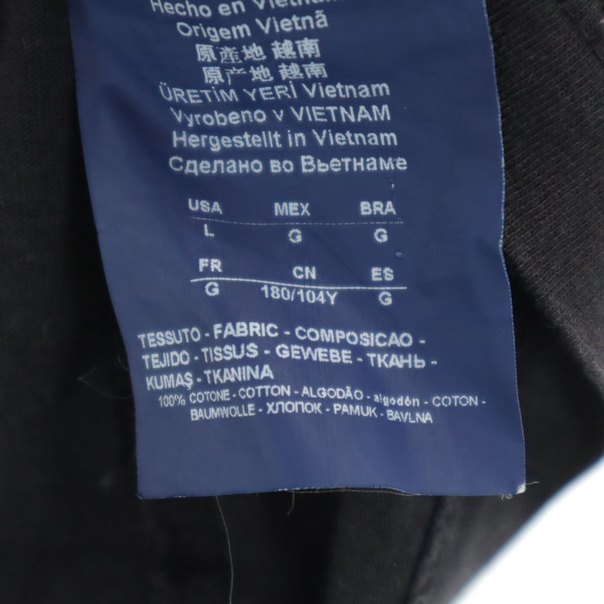 ARMANI EXCHANGE アルマーニエクスチェンジ 半袖 ハーフジップ シャツ L ブラック系 メンズ