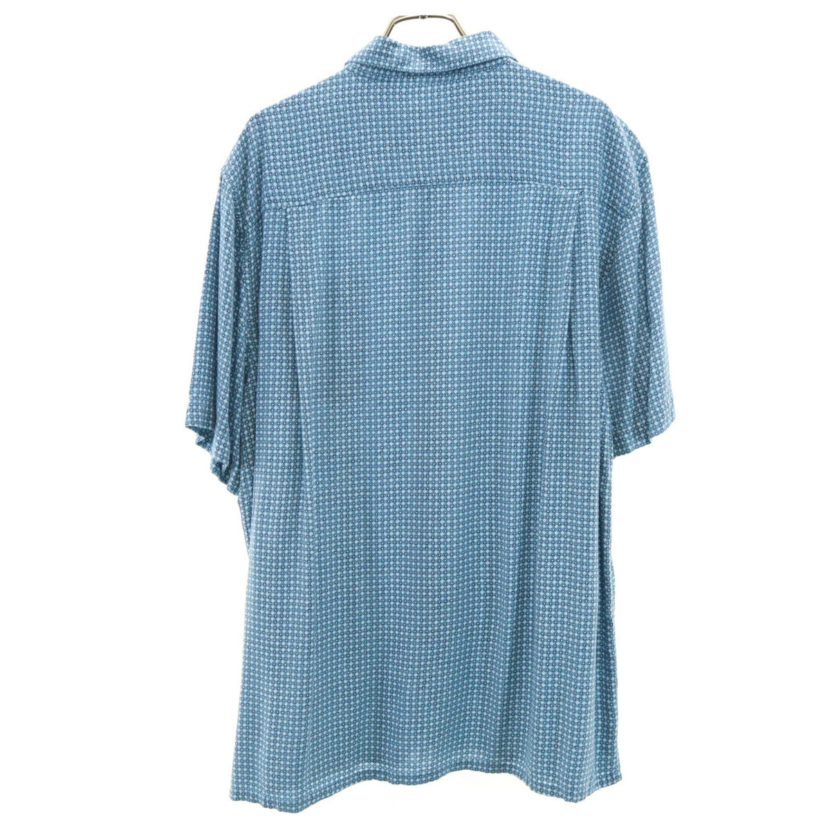 Batik Bay バティックベイ 00s 総柄 半袖 アロハシャツ L ブルー メンズ