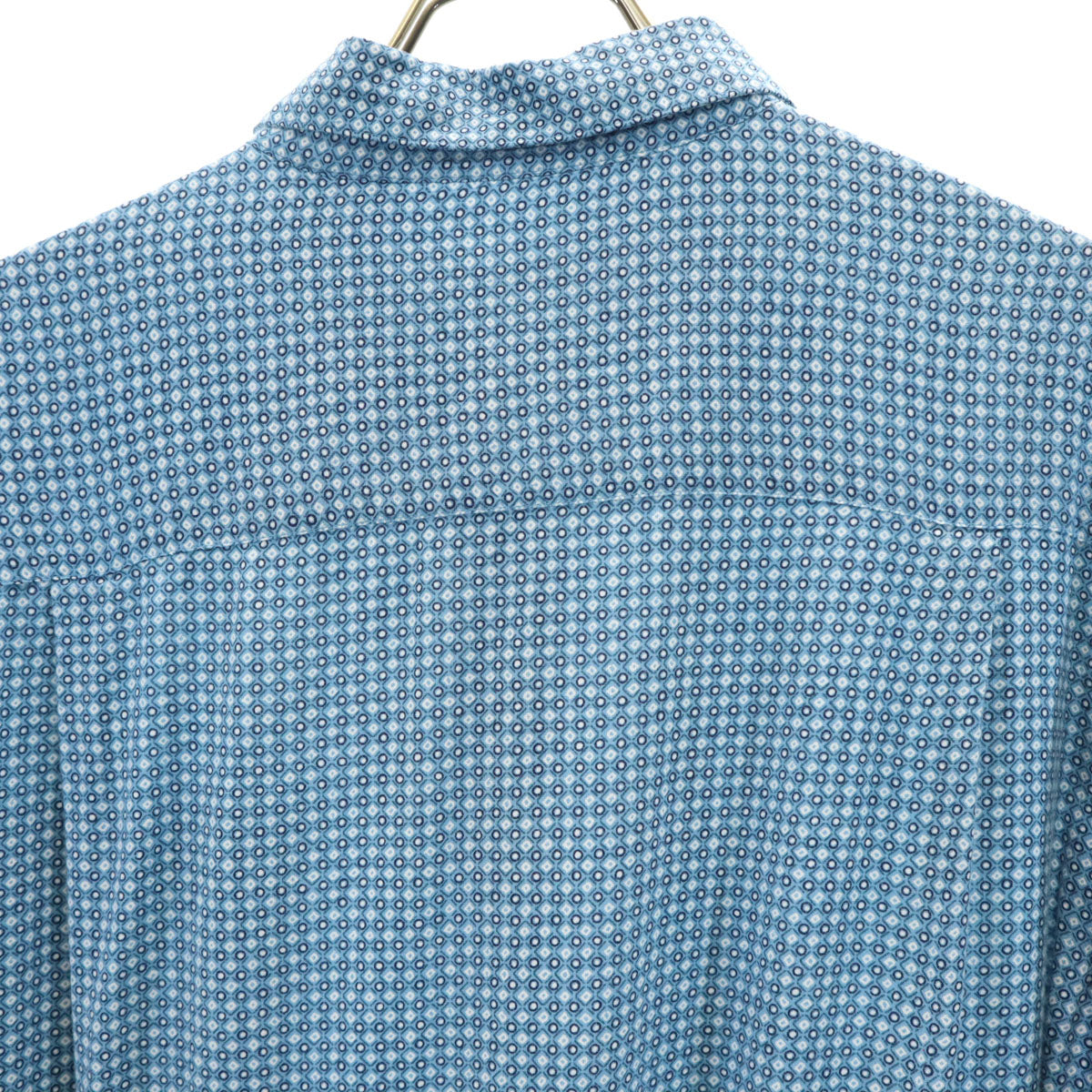 Batik Bay バティックベイ 00s 総柄 半袖 アロハシャツ L ブルー メンズ