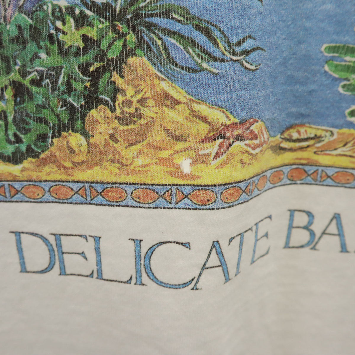 90s オールド イルカ プリント 半袖 Tシャツ ホワイト シングルステッチ レディース