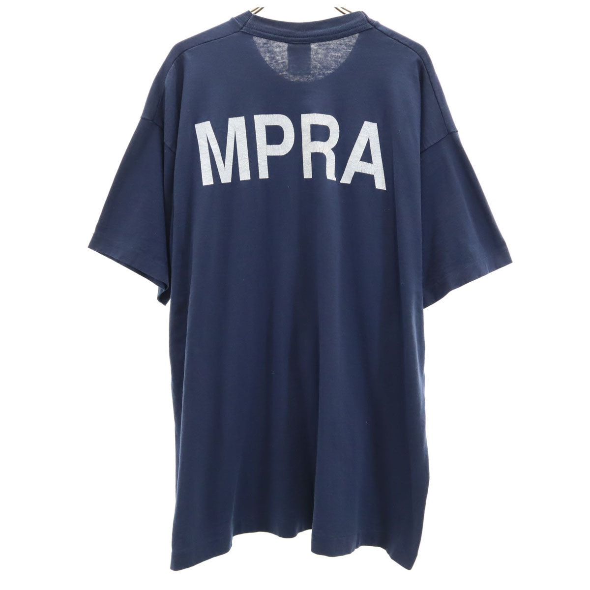 FRUIT OF THE LOOM BEST フルーツオブザルーム ベスト 90s USA製 オールド 半袖 Tシャツ XL ネイビー シングルステッチ ポケT メンズ