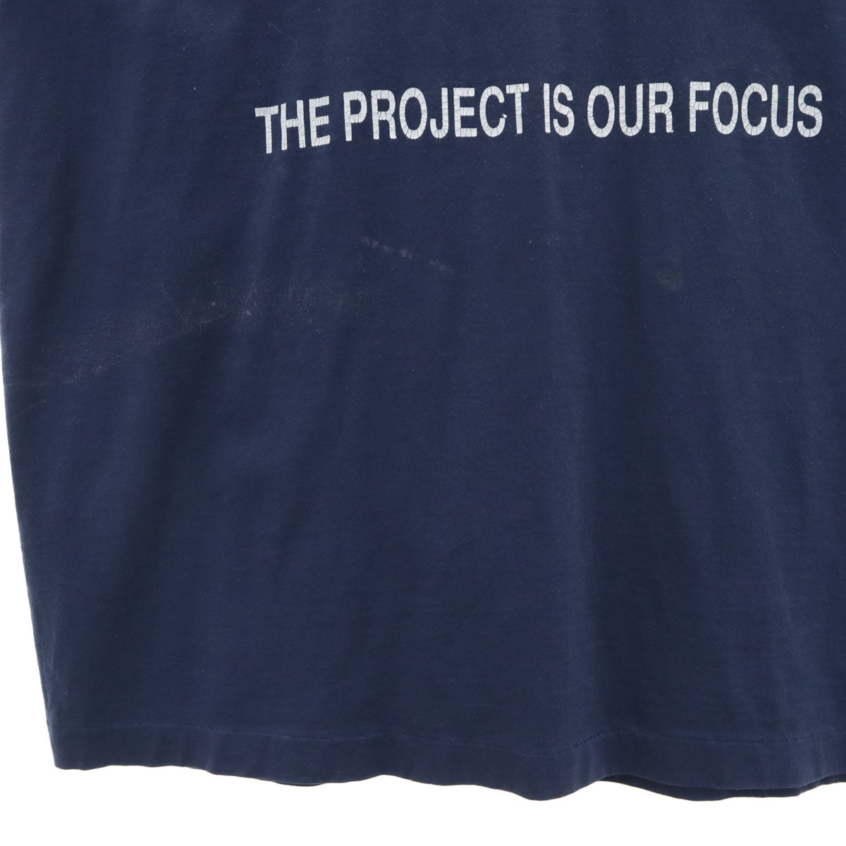 FRUIT OF THE LOOM BEST フルーツオブザルーム ベスト 90s USA製 オールド 半袖 Tシャツ XL ネイビー シングルステッチ ポケT メンズ