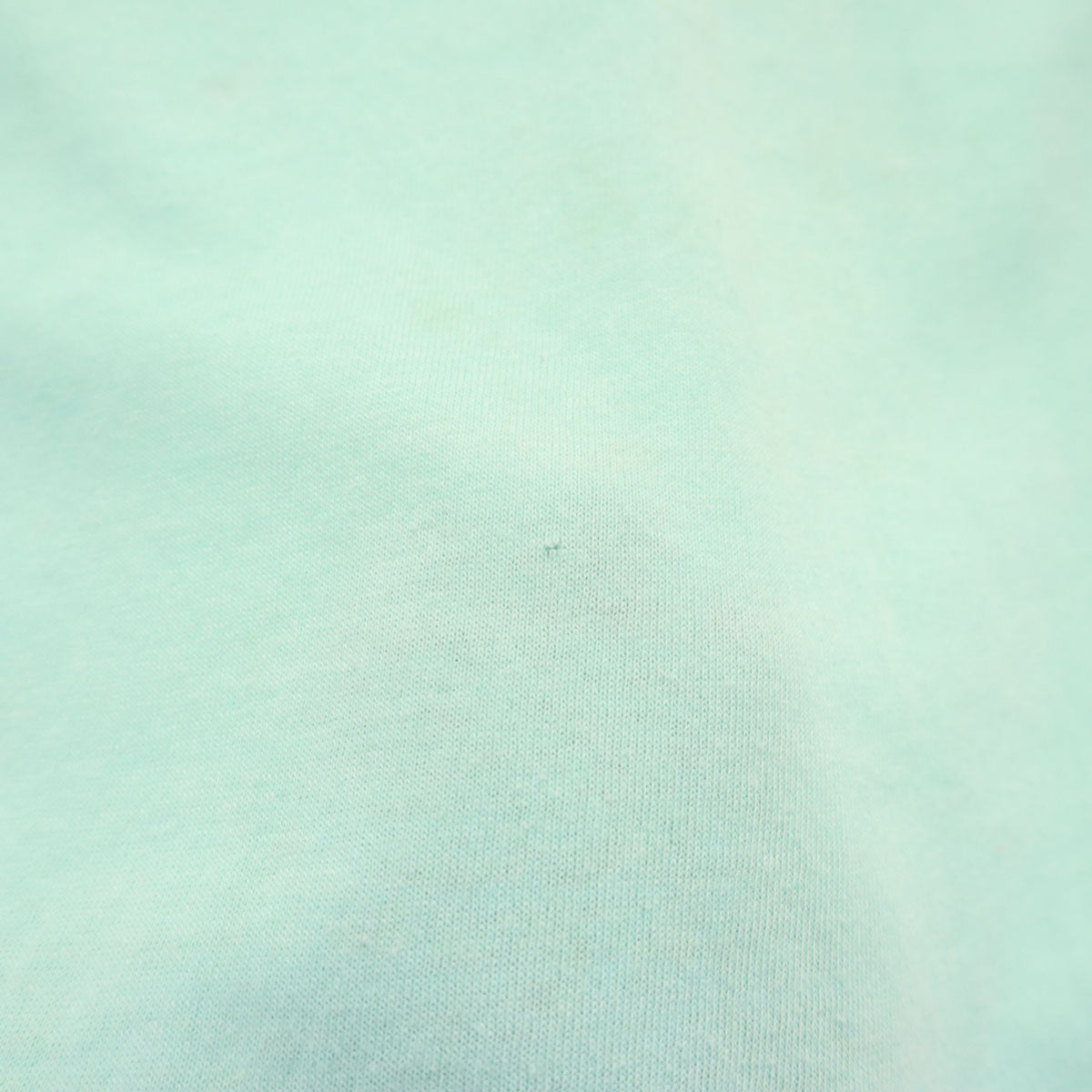 90s オールド 羊 プリント 半袖 Tシャツ ミントブルー シングルステッチ レディース