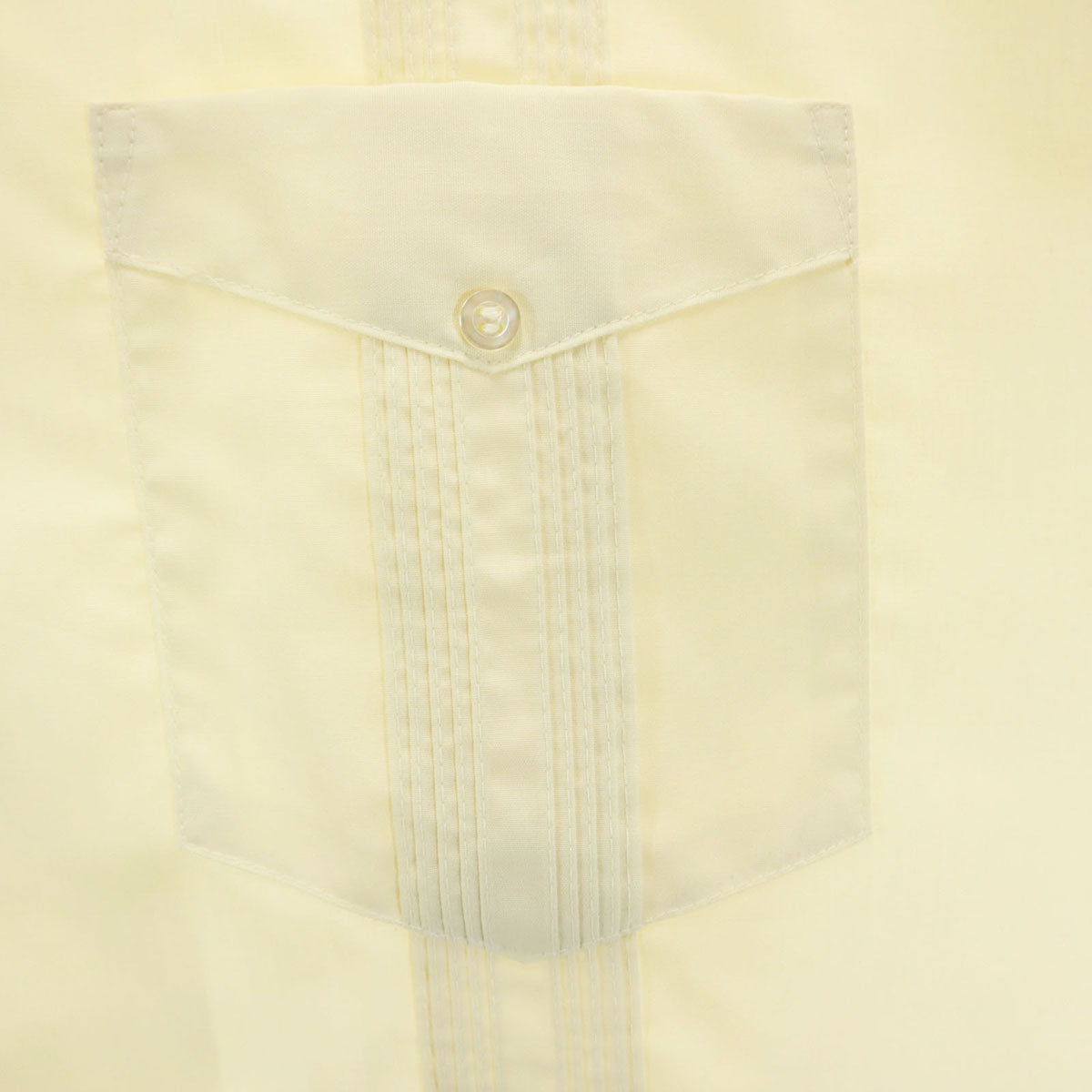 ROMANI ロマーニ 90s オールド 半袖 キューバシャツ XL ペールイエロー メンズ