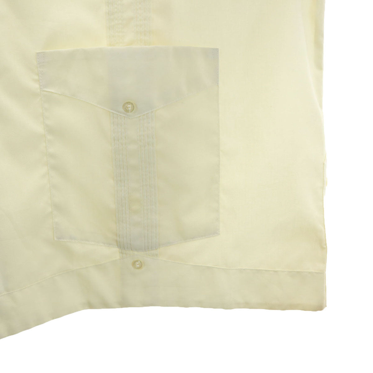 ROMANI ロマーニ 90s オールド 半袖 キューバシャツ XL ペールイエロー メンズ