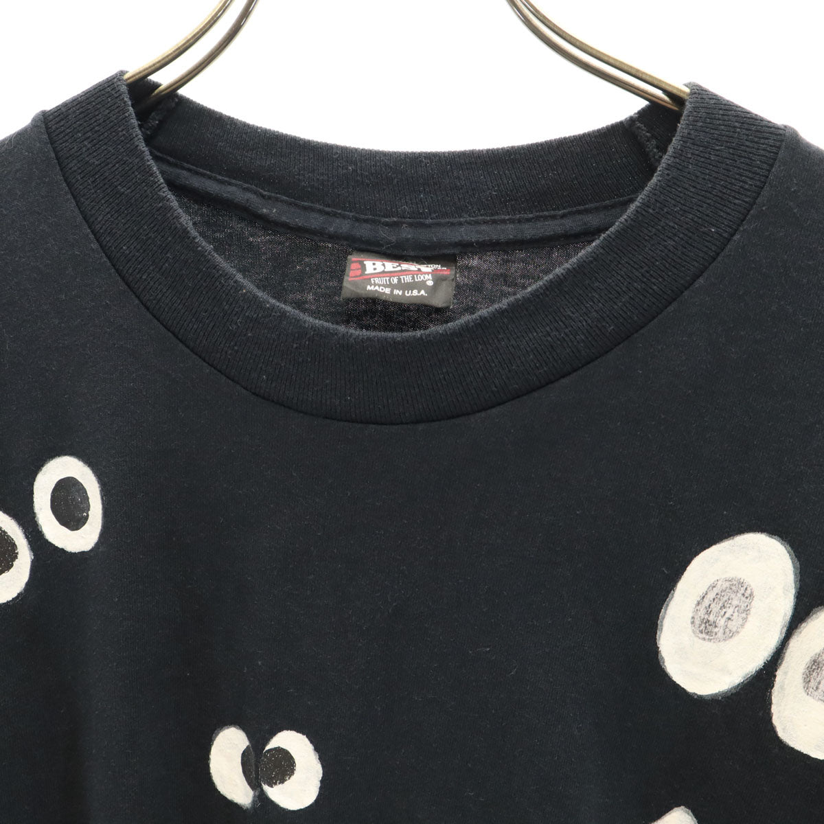 FRUIT OF THE LOOM フルーツオブザルーム 90s USA製 オールド 半袖 Tシャツ XXL ネイビー BEST シングルステッチ メンズ