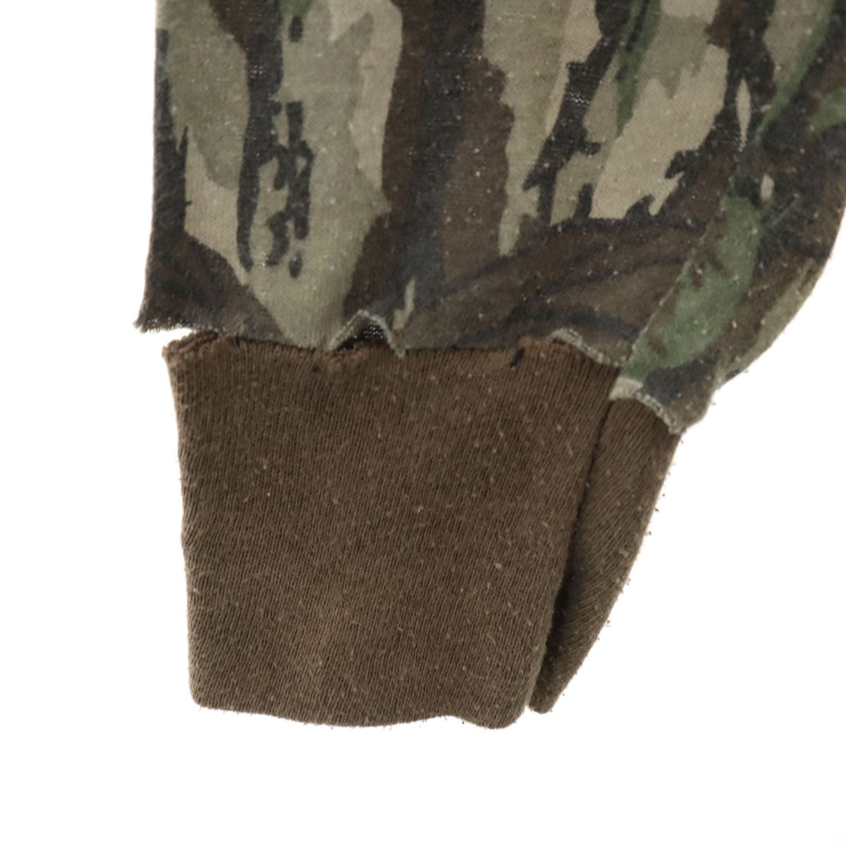 SPARTAN 90s USA製 オールド 長袖 Tシャツ XL カーキ系 メンズ