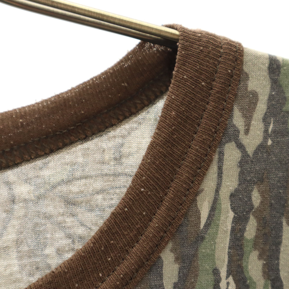 SPARTAN 90s USA製 オールド 長袖 Tシャツ XL カーキ系 メンズ