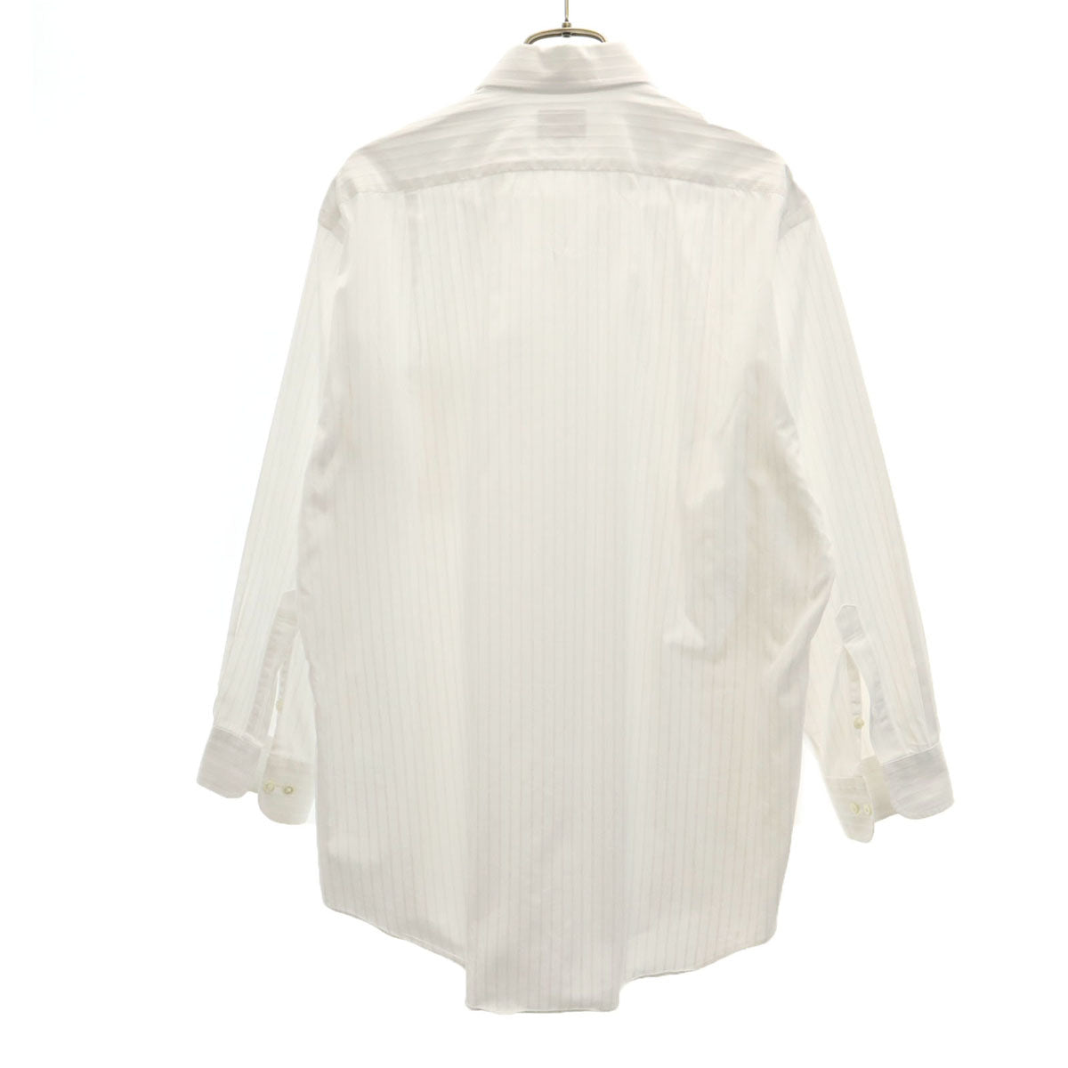 LANVIN LA COLLECTION ランバンコレクション 日本製 長袖 シャツ 41-80 ホワイト系 メンズ