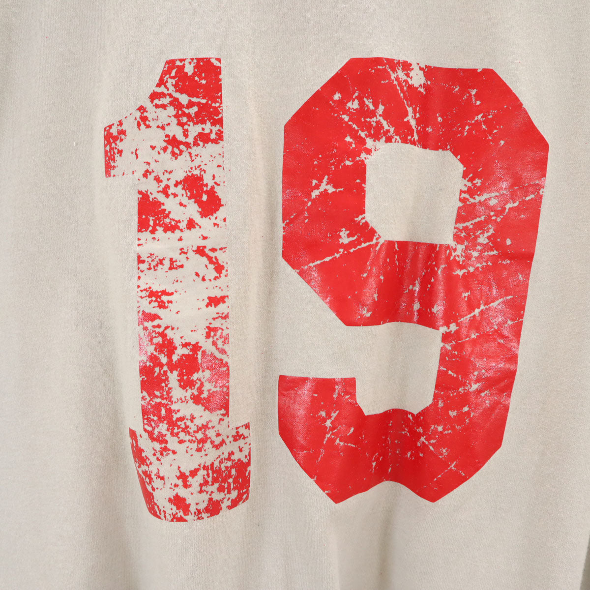 Majestic ATHLETIC マジェスティックアスレティック 90s USA製 オールド 半袖 Vネック ゲーム シャツ XL グレー メンズ