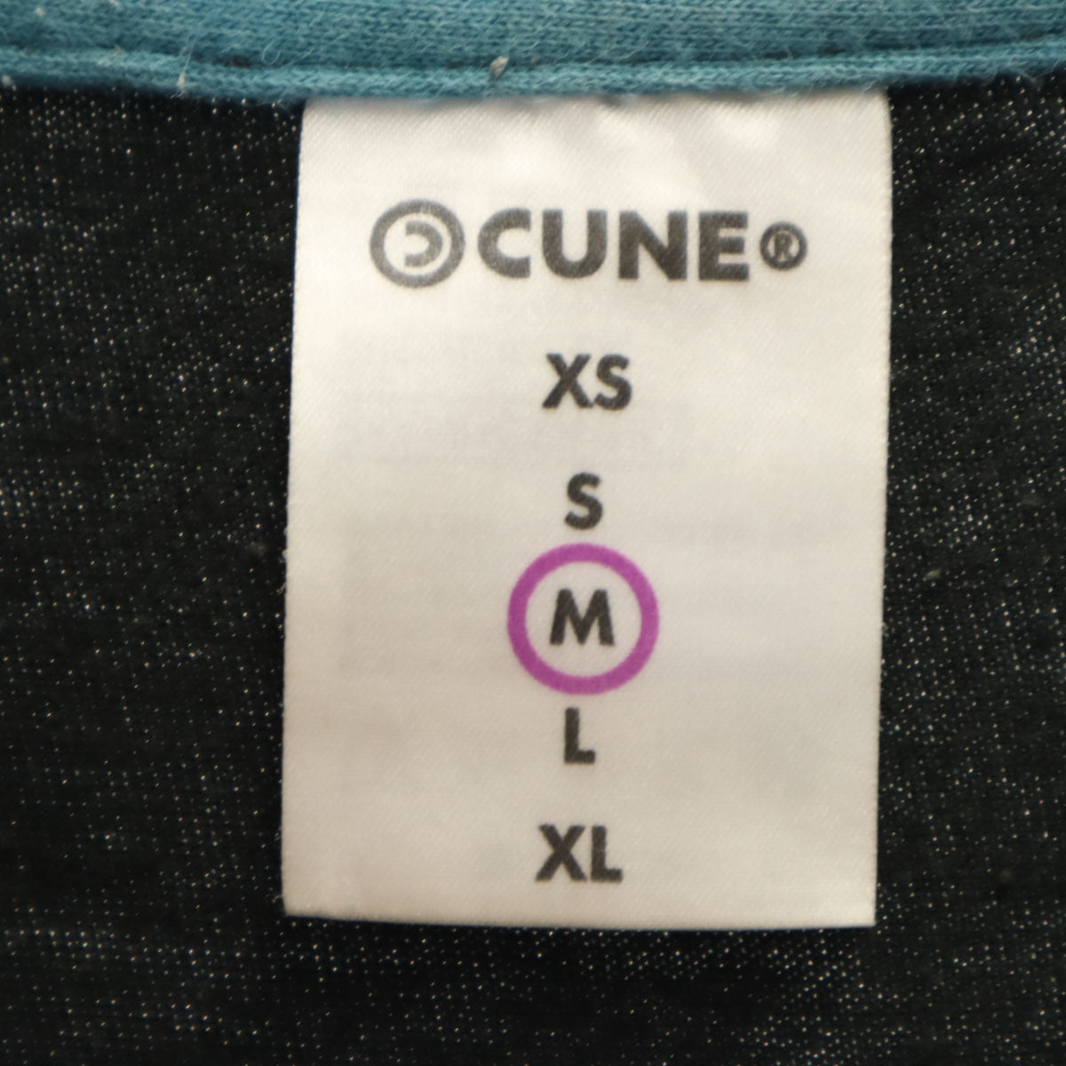 CUNE キューン 半袖 Tシャツ M ブラック メンズ