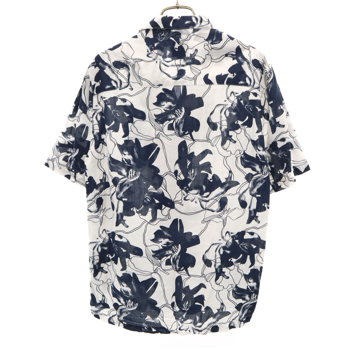 ARMANI EXCHANGE アルマーニエクスチェンジ 半袖 オープンカラーシャツ XS ホワイト系 メンズ