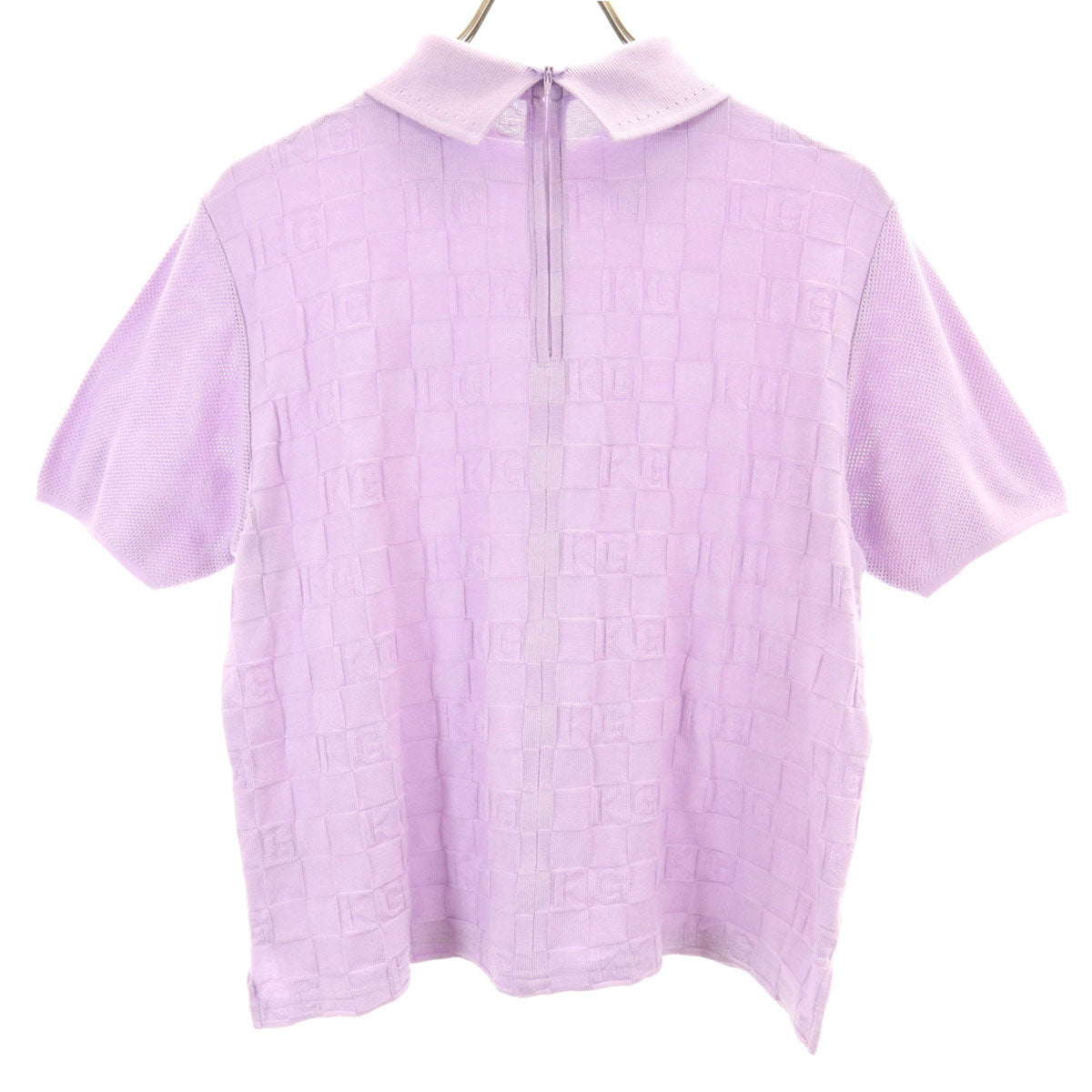 KENZO GOLF ケンゾーゴルフ 90s 日本製 オールド 半袖 ポロシャツ 2 パープル レディース