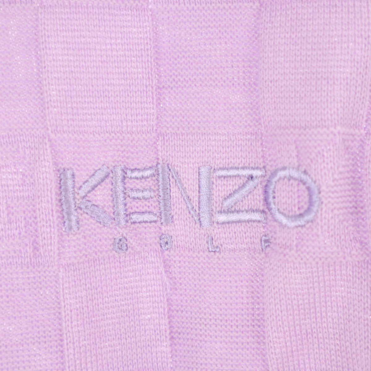 KENZO GOLF ケンゾーゴルフ 90s 日本製 オールド 半袖 ポロシャツ 2 パープル レディース