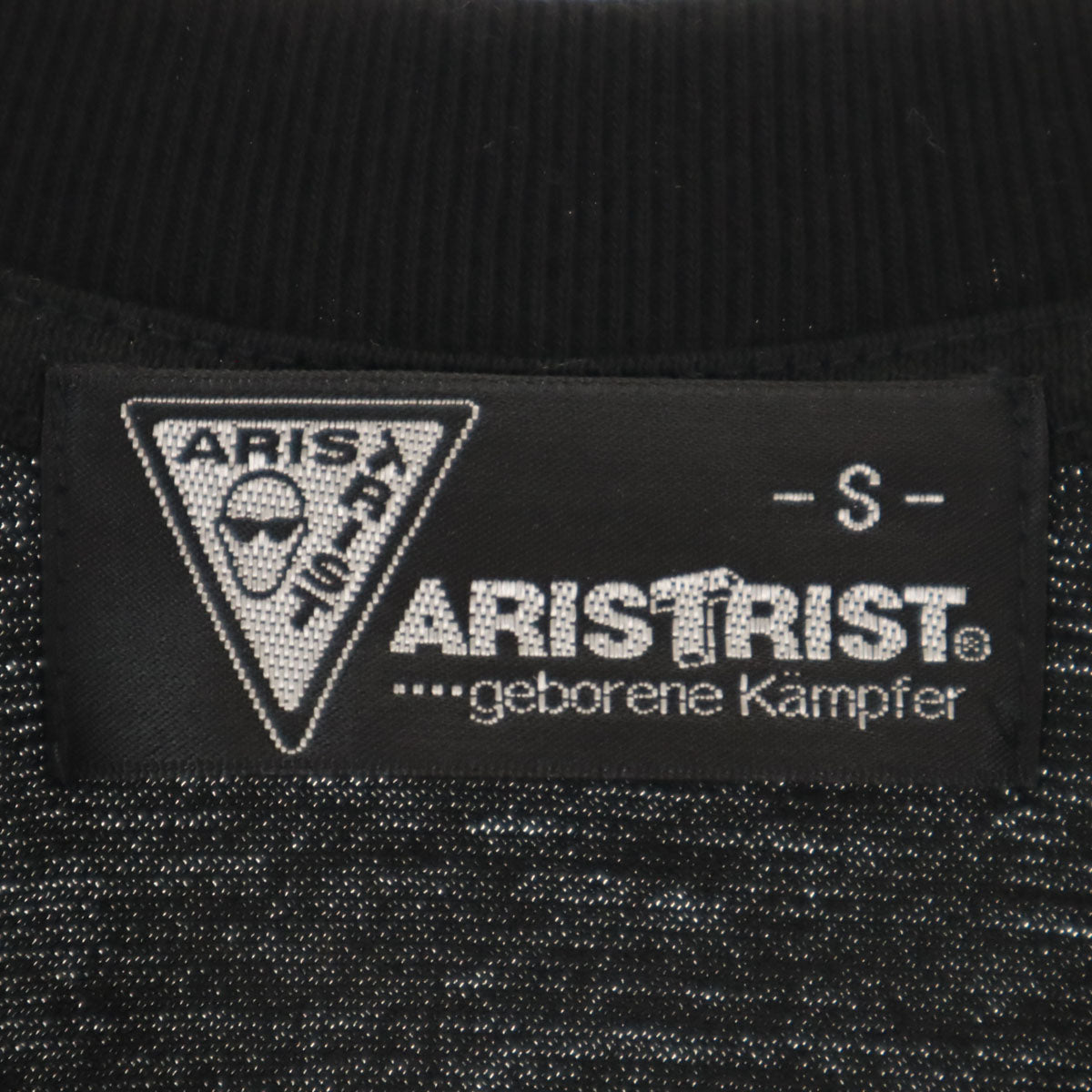 ARISTRIST アリストトリスト 半袖 Tシャツ S ブラック メンズ