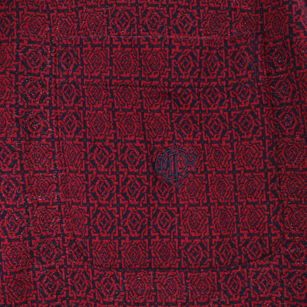 Christian Dior MONSIEUR クリスチャンディオール ムッシュ 90s オールド 半袖 ポロシャツ M レッド系 メンズ