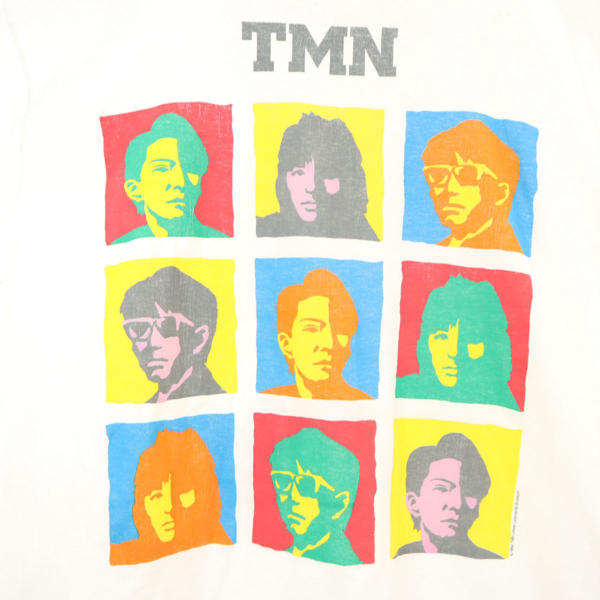 BROCKUM WORLDWIDE ブロッカム ワールドワイド 90s USA製 オールド TMN 小室哲哉 プリント 半袖 Tシャツ L ホワイト メンズ