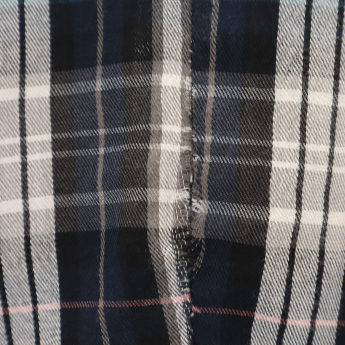 ARMANI EXCHANGE アルマーニエクスチェンジ チェック柄 長袖 シャツ XS 黒系 レディース