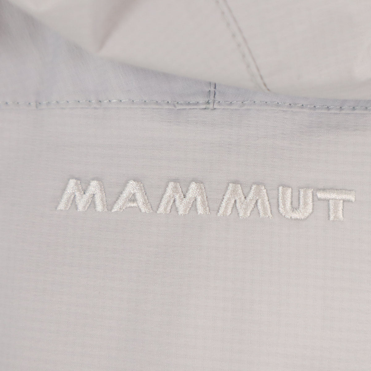 Mammut マムート マイクロレイヤー ジャケット S グレー 収納袋付き アウトドア レディース