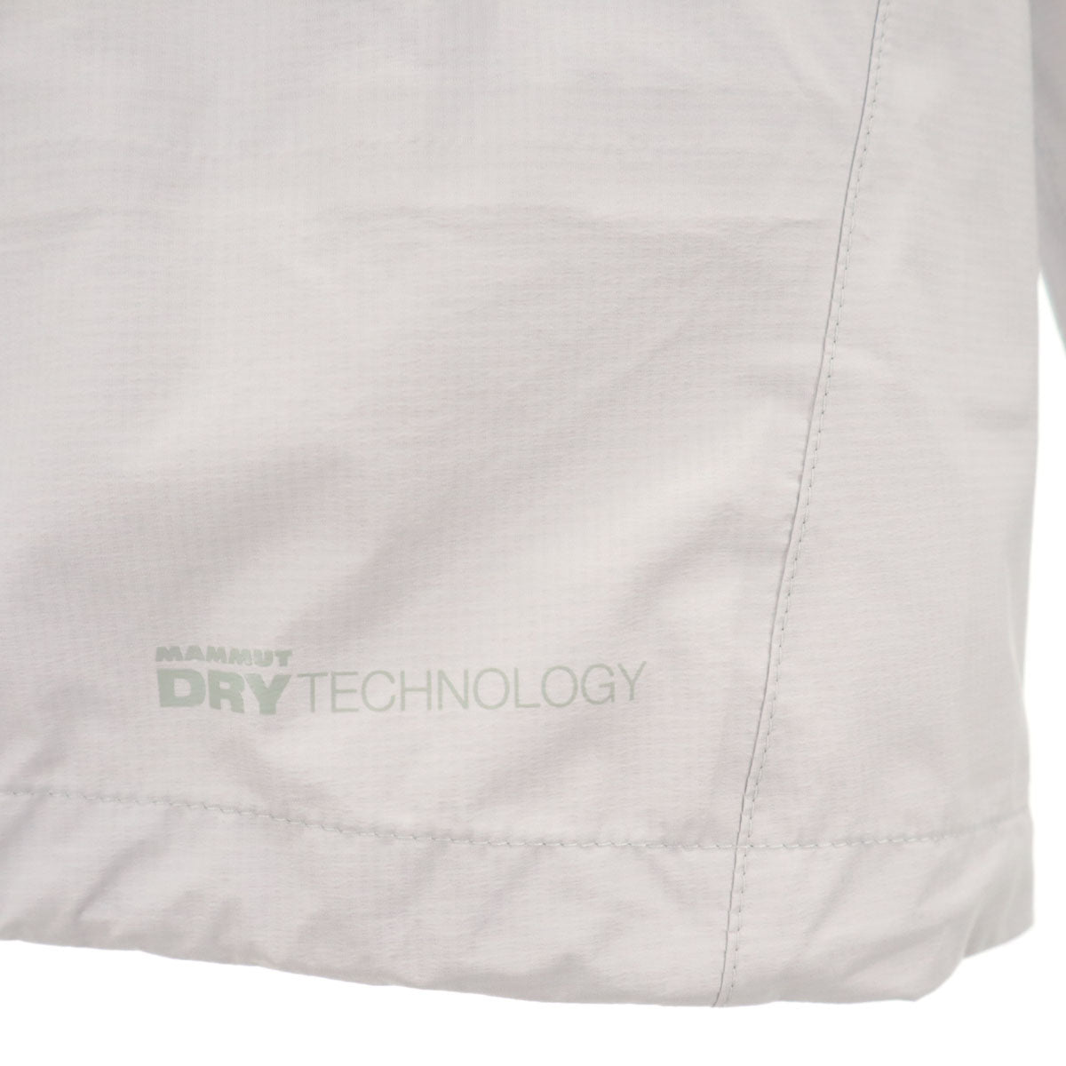 Mammut マムート マイクロレイヤー ジャケット S グレー 収納袋付き アウトドア レディース