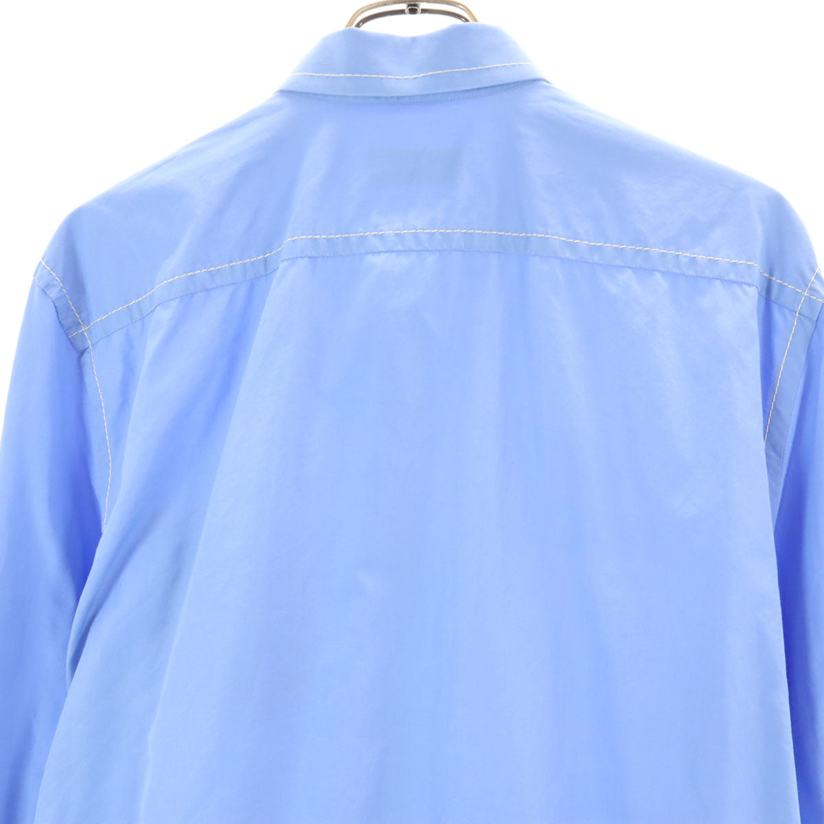 PRADA プラダ 長袖 シャツ 42 青紫系 メンズ