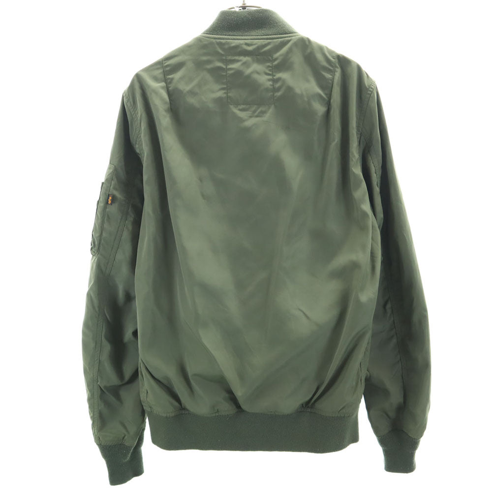 ALPHA INDUSTRIES INC アルファインダストリーズ MA-1 フライトジャケット M カーキ メンズ
