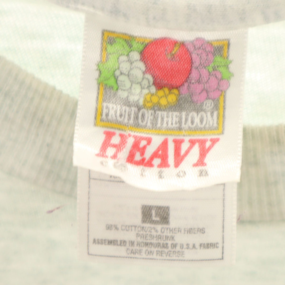 FRUIT OF THE LOOM フルーツオブザルーム オールド ヒトm-カルパイン 半袖 Tシャツ L グレー メンズ