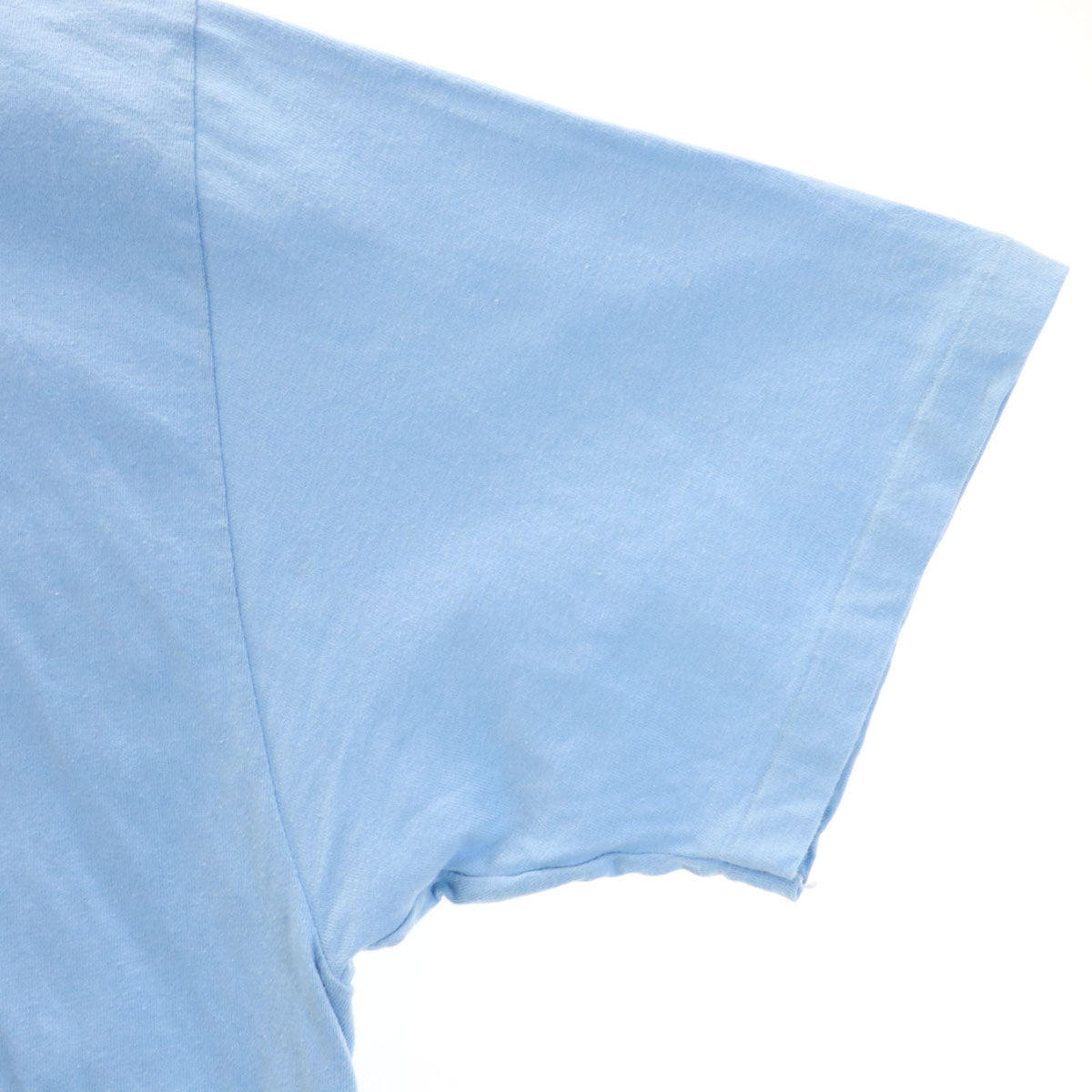 Hanes ヘインズ 90s USA製 オールド Darby Dental Supply 半袖 Tシャツ XL 水色 BEEFY-T シングルステッチ 企業モノ メンズ
