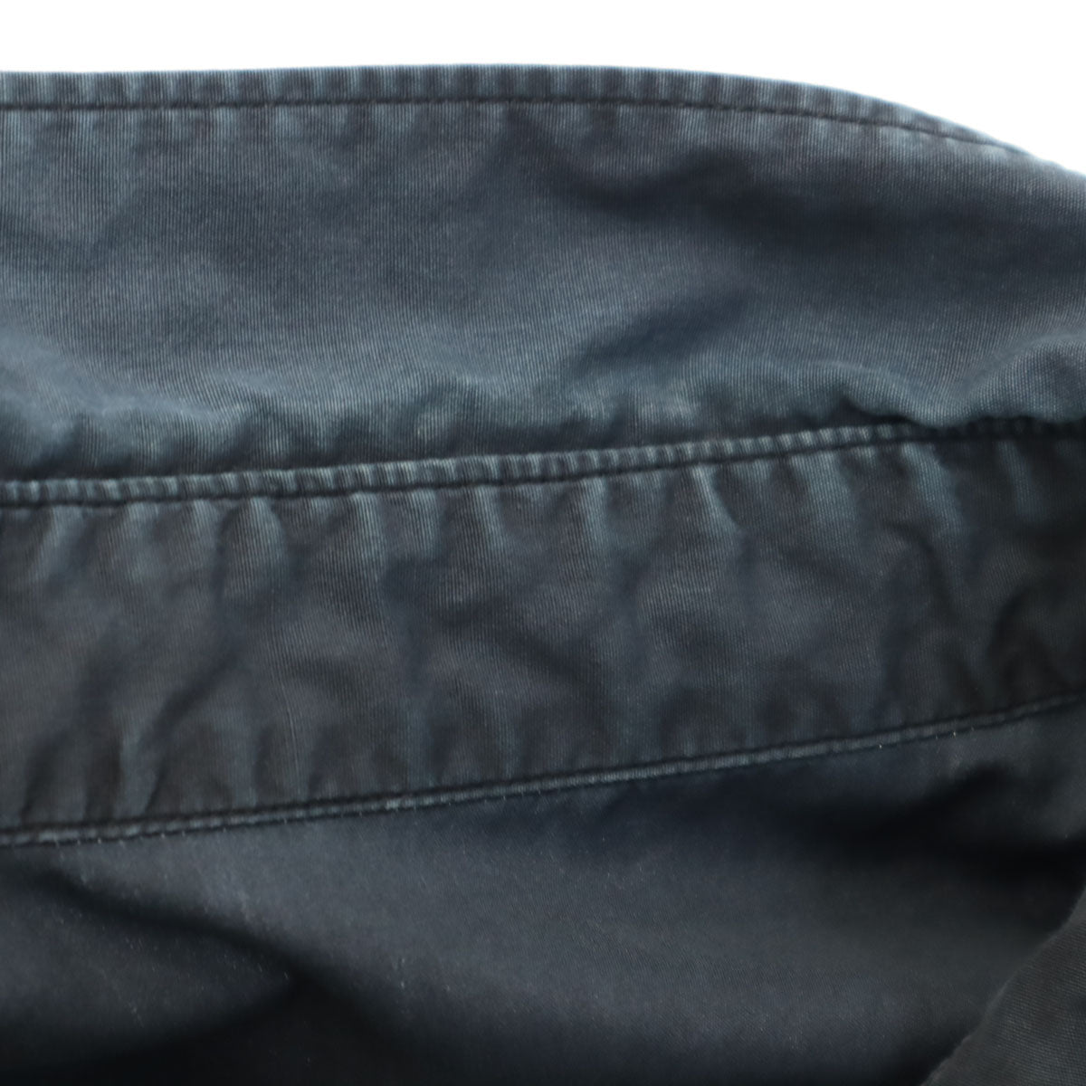 Y's ワイズ 日本製 長袖 アシメ シャツ 1 濃紺 ヨウジヤマモト 変形 レディース