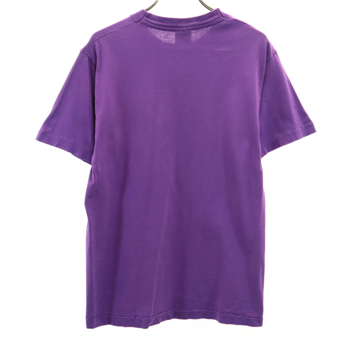 FRUIT OF THE LOOM フルーツオブザルーム 90s オールド USA製 キャット 半袖 Tシャツ S パープル シングルステッチ 猫 メンズ