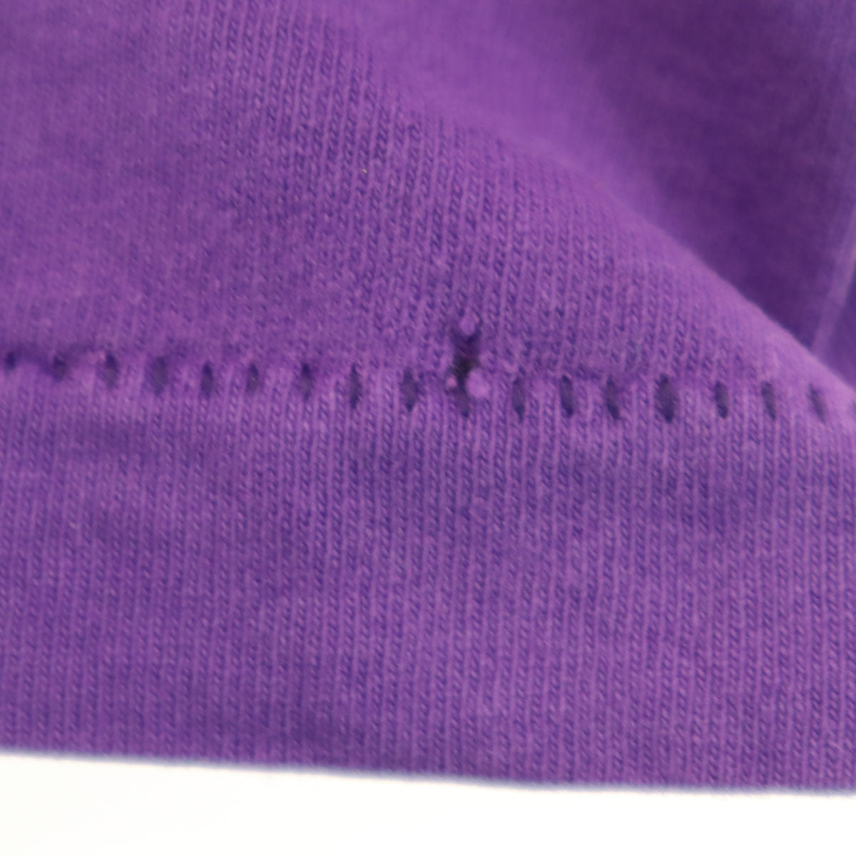 FRUIT OF THE LOOM フルーツオブザルーム 90s オールド USA製 キャット 半袖 Tシャツ S パープル シングルステッチ 猫 メンズ