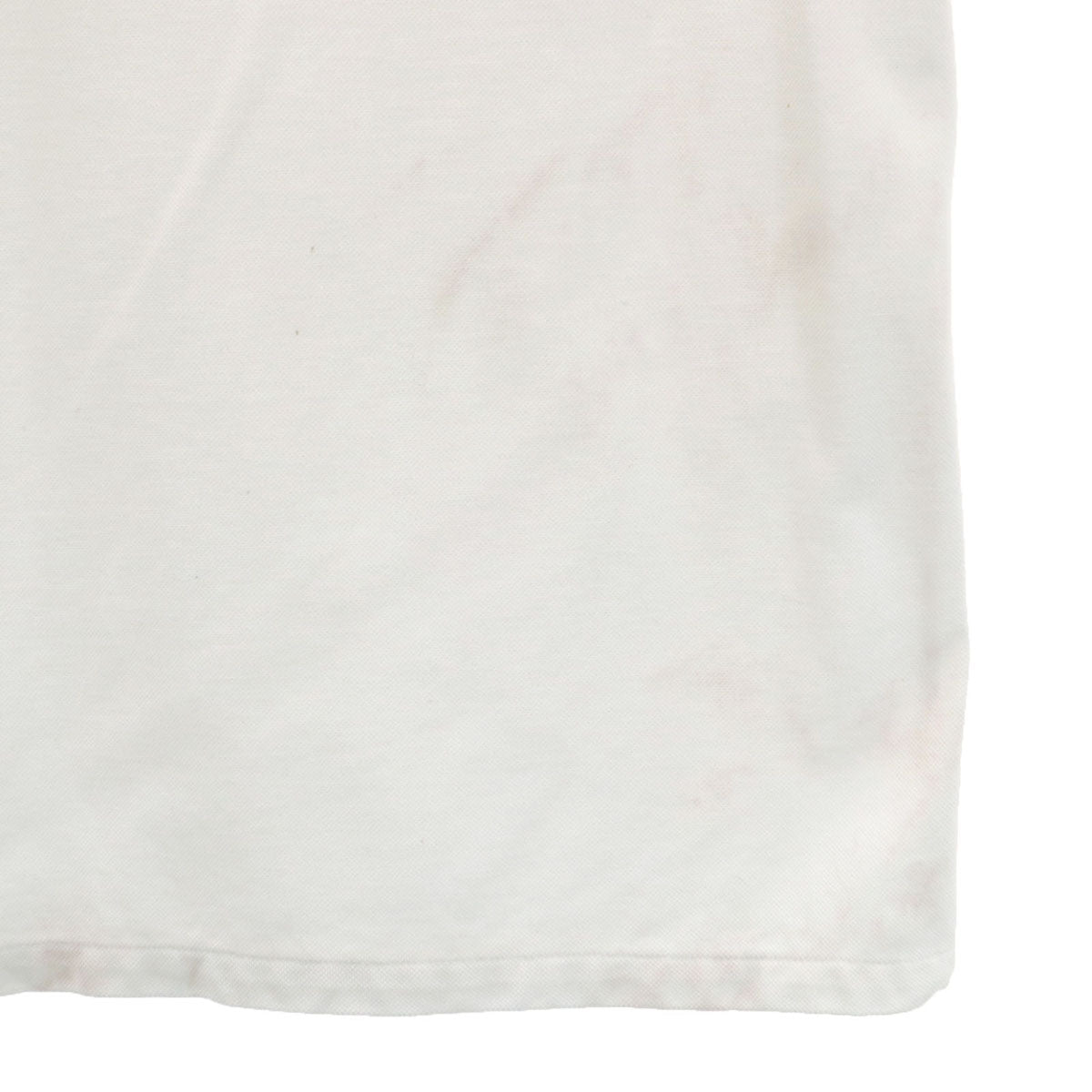 Christian Dior SPORTS クリスチャンディオールスポーツ 90s オールド 半袖 ポロシャツ L 白 鹿の子地 レディース