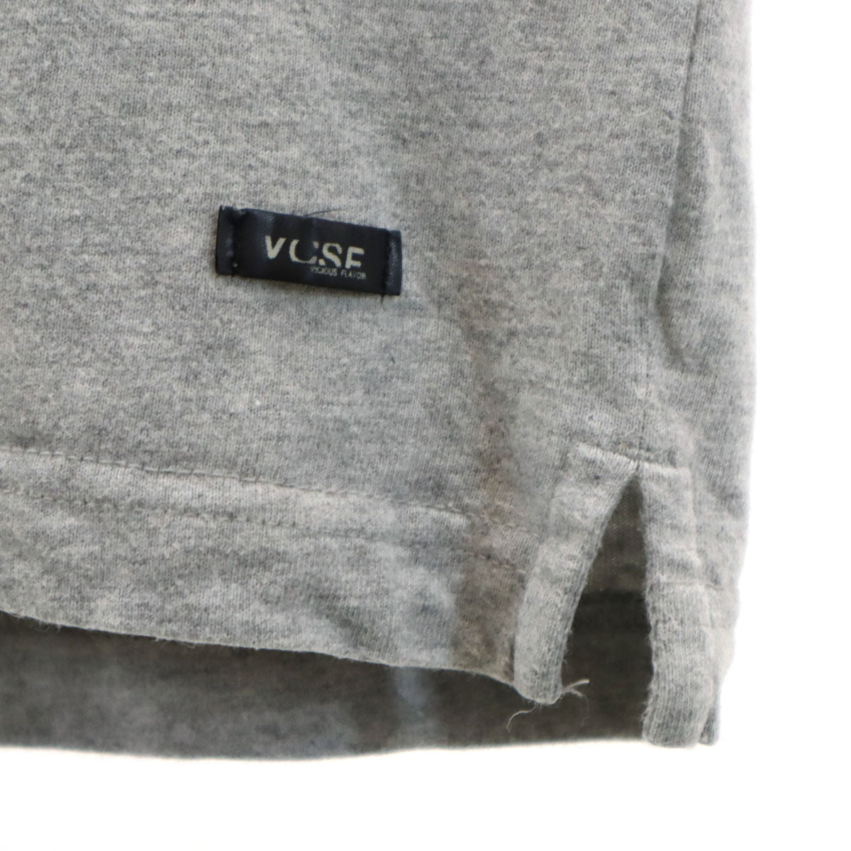 VICIOUS 半袖 Tシャツ グレー メンズ