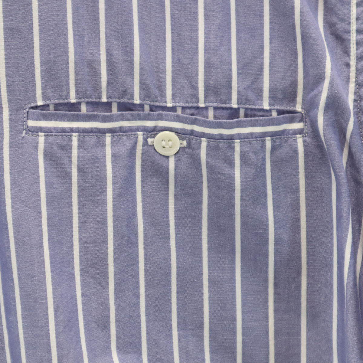 Christian Dior クリスチャンディオール 90s オールド ストライプ柄 半袖 シャツ M ネイビー系 メンズ