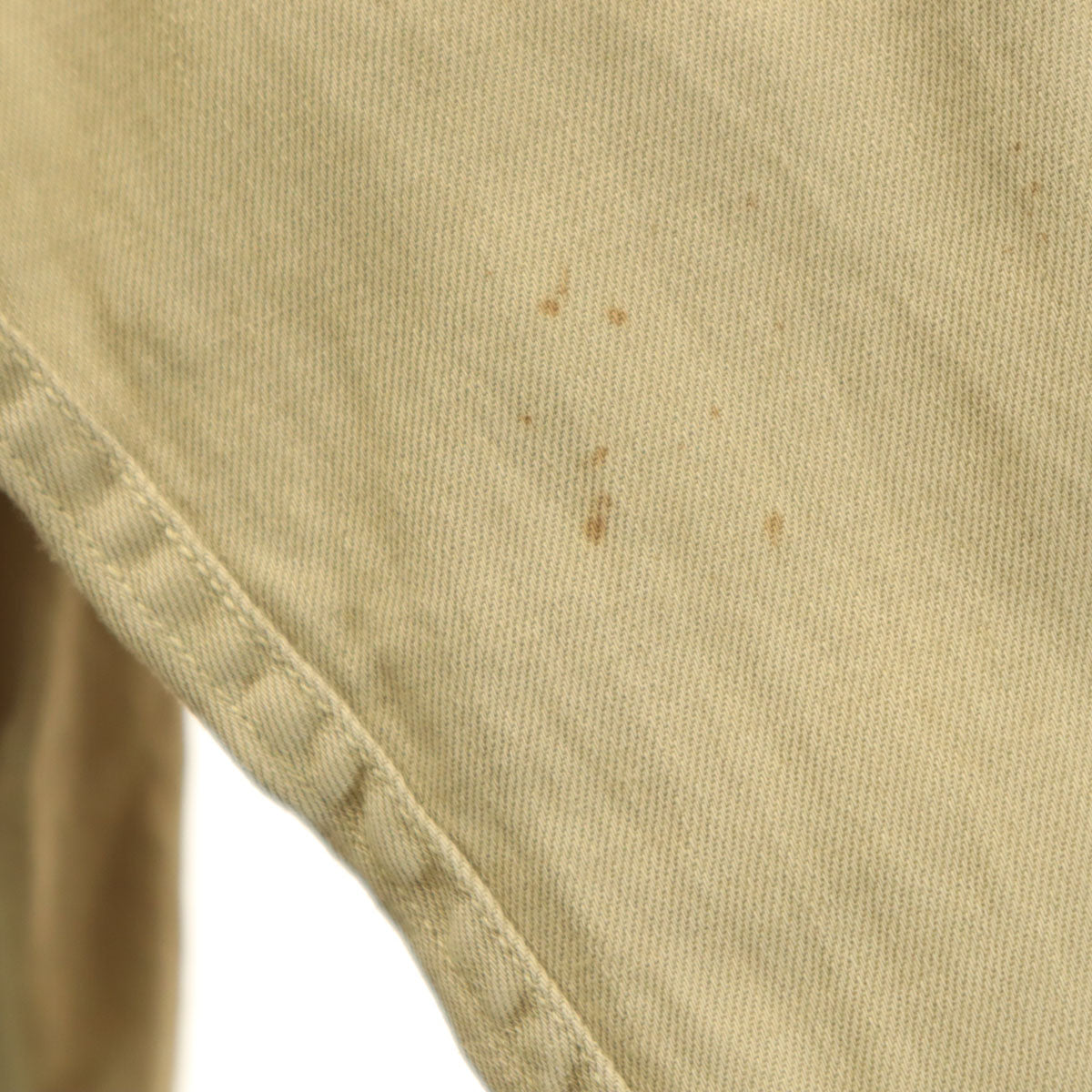 US ARMY アメリカ軍 40s WW2 ヴィンテージ 長袖 陸軍将校 ミリタリーシャツ 15-33 カーキ メンズ