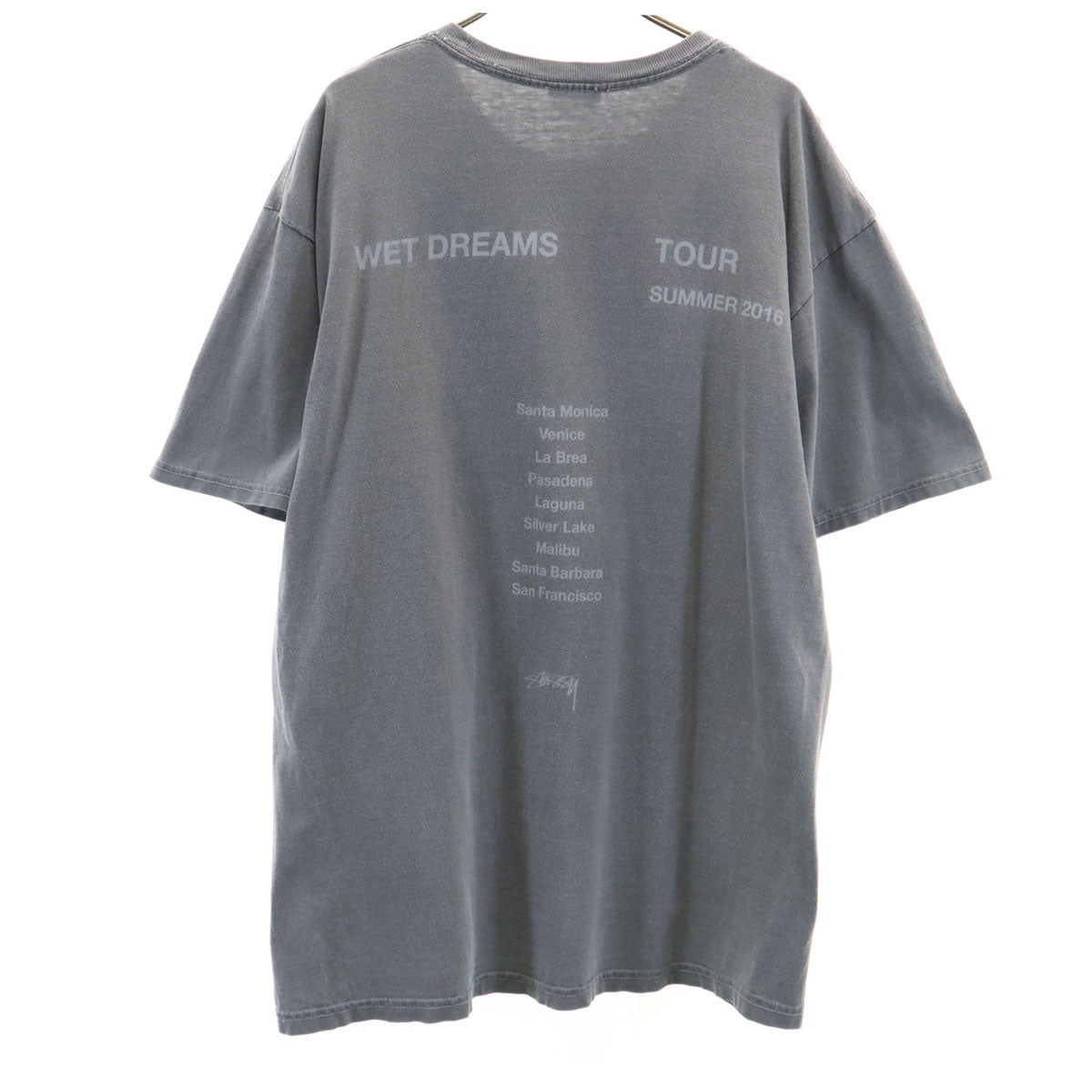 STUSSY ステューシー 半袖 Tシャツ L グレー メンズ