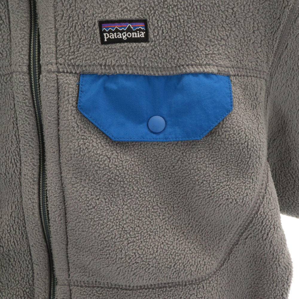patagonia パタゴニア 65645FA12 シンチラ フリースジャケット XL グレー アウトドア キッズ