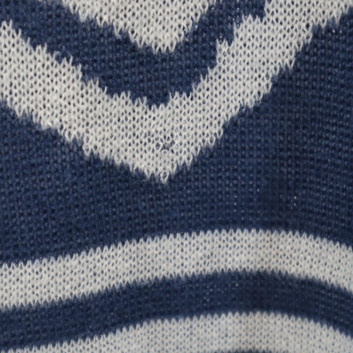 YVES SAINT LAURENT イヴサンローラン 90s オールド 総柄 長袖 セーター L ネイビー ニット メンズ