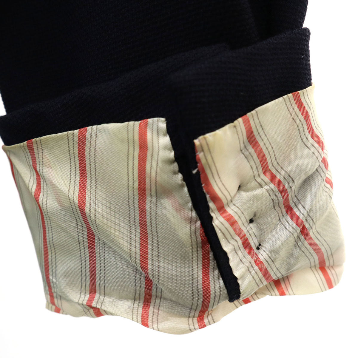 HERMES エルメス イタリア製 テーラードジャケット 52 ネイビー ブレザー メンズ