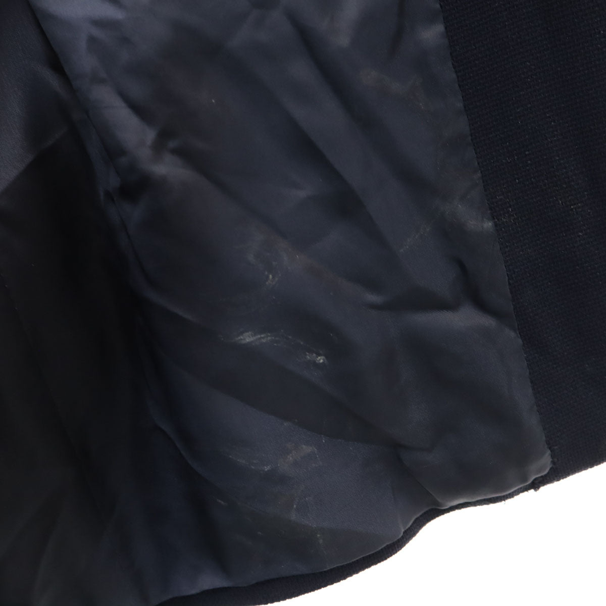 HERMES エルメス イタリア製 テーラードジャケット 52 ネイビー ブレザー メンズ