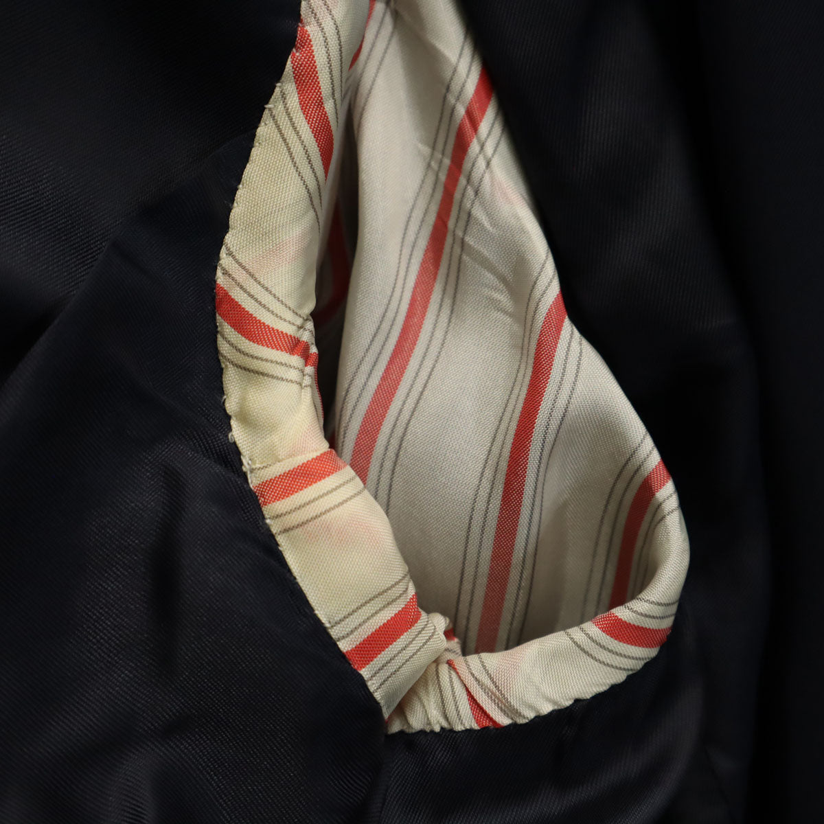 HERMES エルメス イタリア製 テーラードジャケット 52 ネイビー ブレザー メンズ