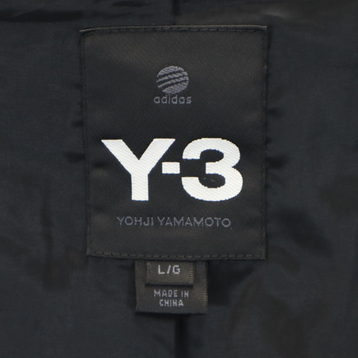 Y-3 ワイスリー adidas アディダス コラボ テーラードジャケット L ブラック ヨウジヤマモト メンズ