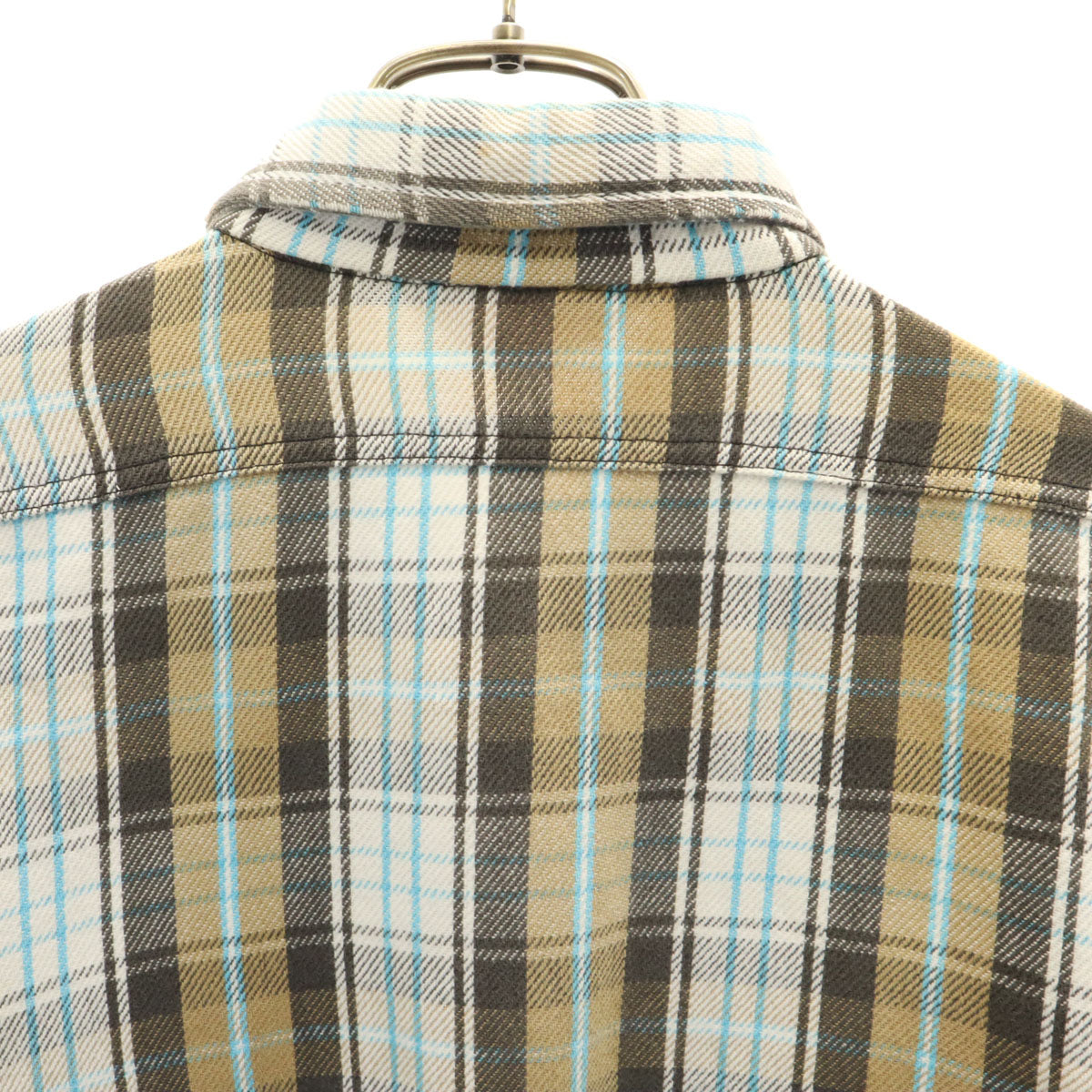 FROST PROOF フローストプルーフ 80s USA製 ヴィンテージ チェック柄 長袖 ネルシャツ L ブラウン系 メンズ