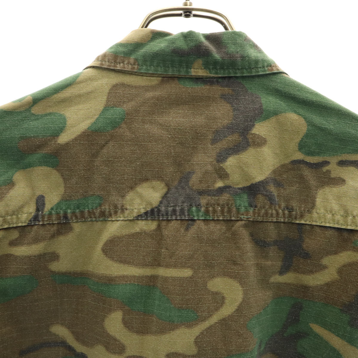 US ARMY アメリカ軍 70s ヴィンテージ ファティーグ DSA カモフラ柄 ジャケット M カーキ ミリタリー 迷彩 メンズ